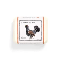 12 Capercaillie Eggs by The Chocolate Detective