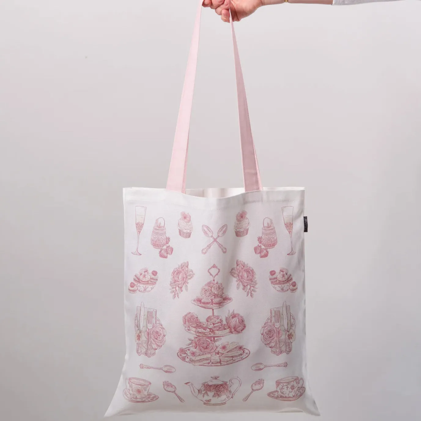 Afternoon Tea Canvas Tote Bag