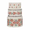 Antique Roses Set of 3 Round Cake Tins