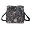 Autumn Jacquard Blue Logan Bag