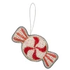 Beaded Stripe Sweetie Decoration by Tinker Tailor London