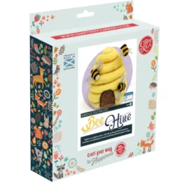 Bee Hive Needle Felting Kit