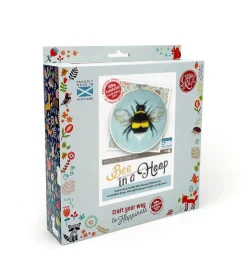 Bee in a Hoop Needle Felting Kit