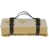Bees Knitted Picnic Blanket