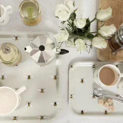Bees Large Birch Tray