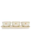 Bees Stoneware set of 3 Nibbles Bowls