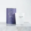 Bergamot and Soft Rose Luxury Glass Votive Candle