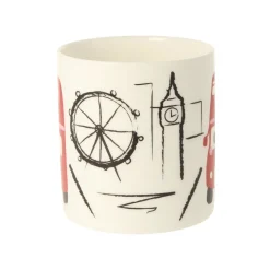 Big Red Bus Bone China Mug