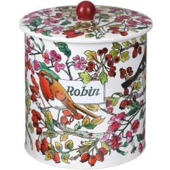 Birds in the Hedgerow Biscuit Barrel