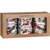 Birds in the Hedgerow Set of 3 Round Caddies