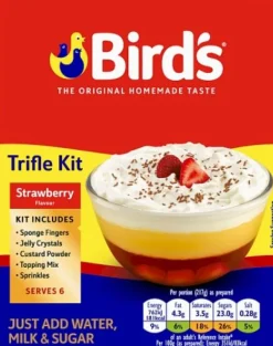Bird's Strawberry Trifle Kit