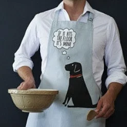 Black Labrador Apron