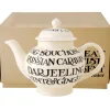 Black Toast 4 Mug Teapot