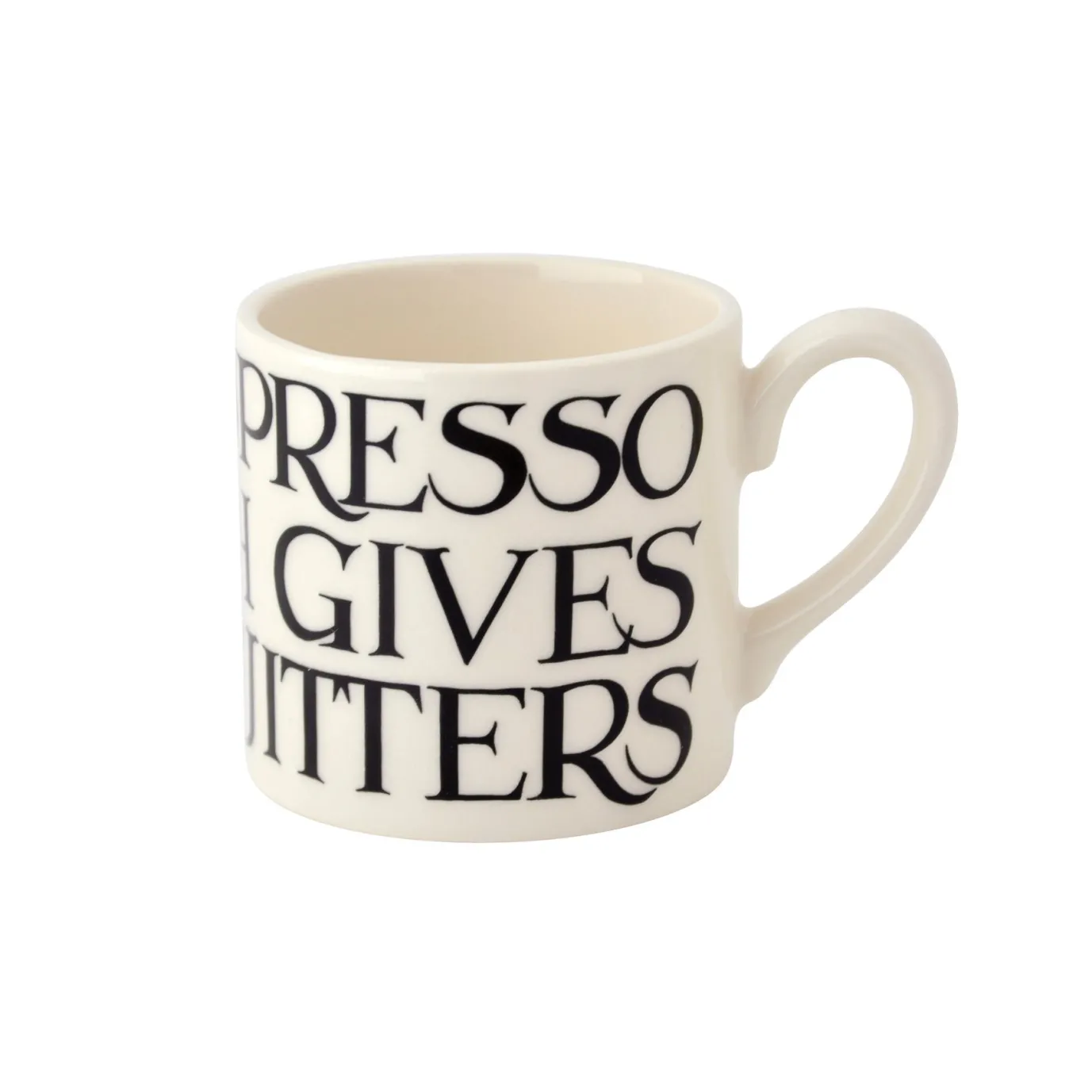 Black Toast Espresso Mug