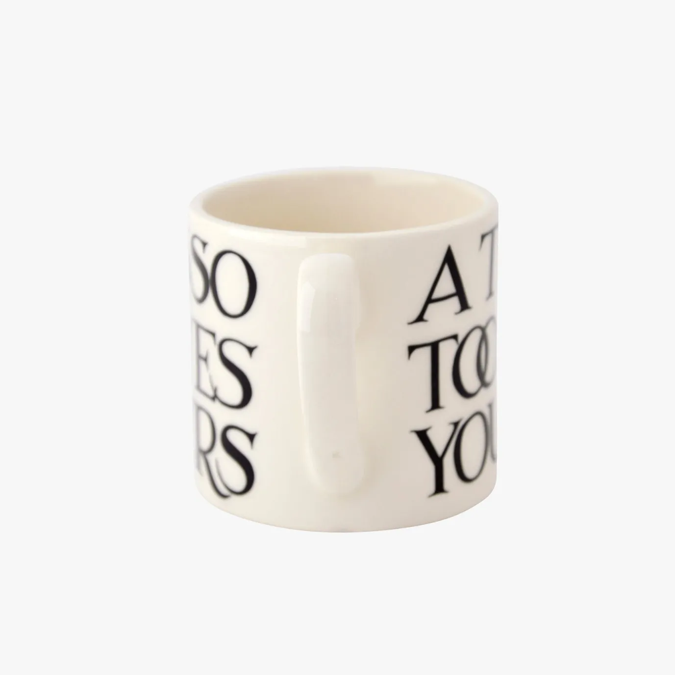 Black Toast Espresso Mug