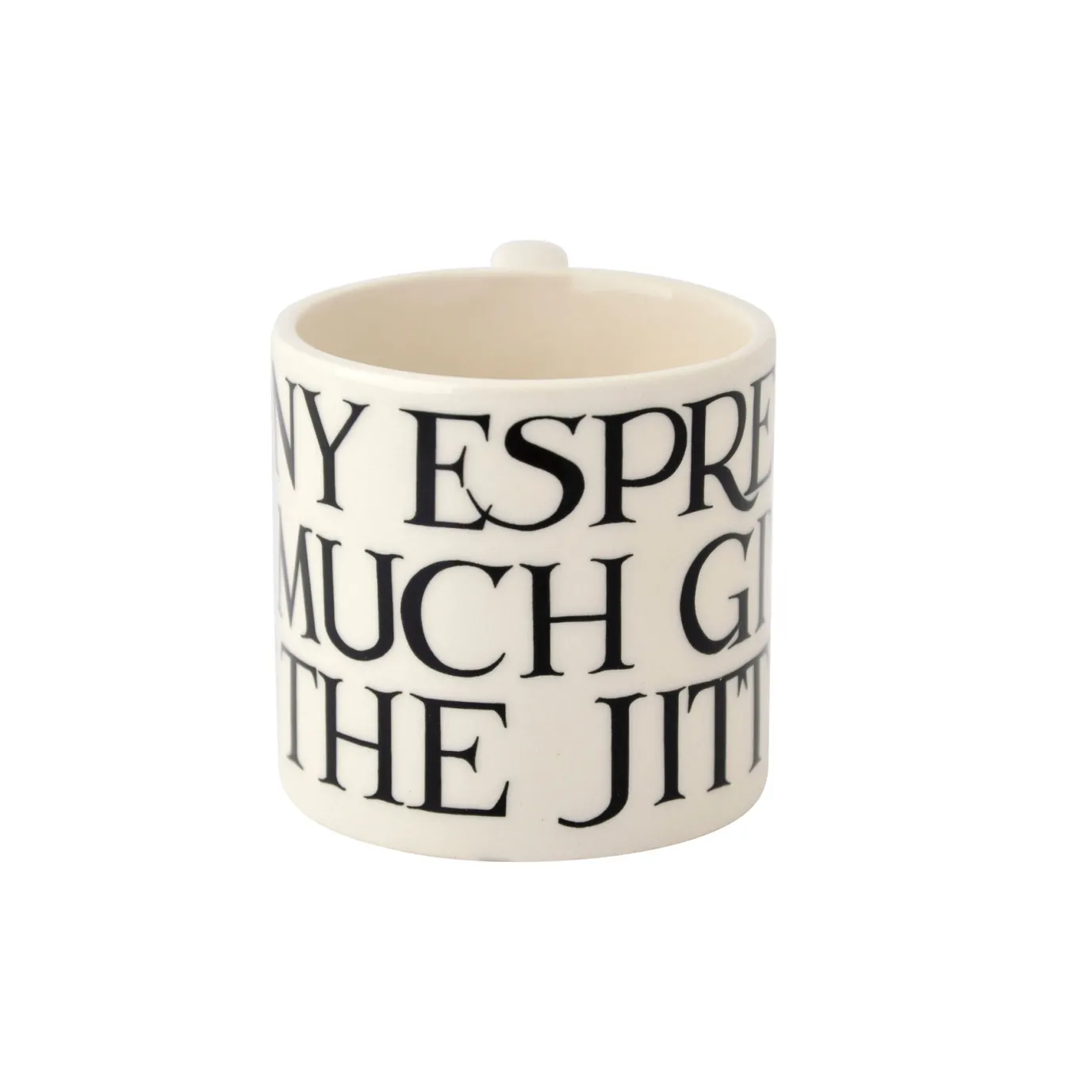 Black Toast Espresso Mug