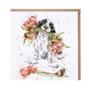 'Blooming with Love' Blank Greetings Card