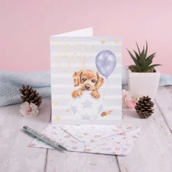 Bouncing Boy - It's a Boy Greetings Card