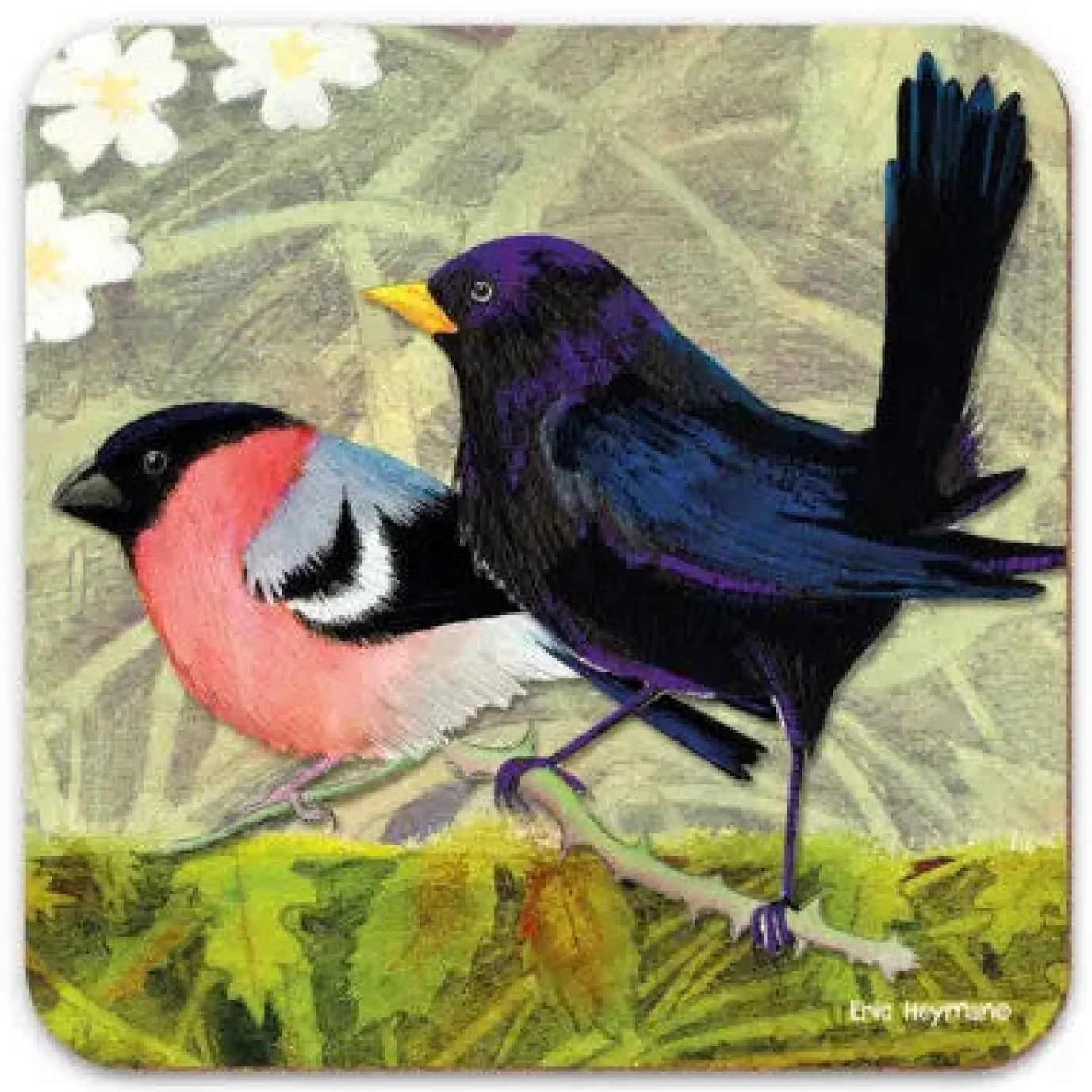 British Birds 3 Coaster