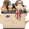 British Roast Dinner Large Aga Teapot - Cream