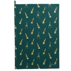 Bubbles & Fizz Tea Towel