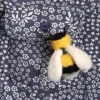 Bumblebee Brooch Felting Kit