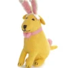 Bunny Earred Sitting Yellow Labrador Felt Decoration