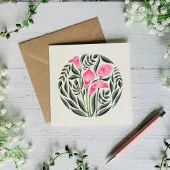 Calla Lilies Greeting Card