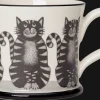 Cat Mug by Moorland Pottery