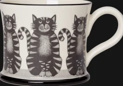 Cat Mug by Moorland Pottery