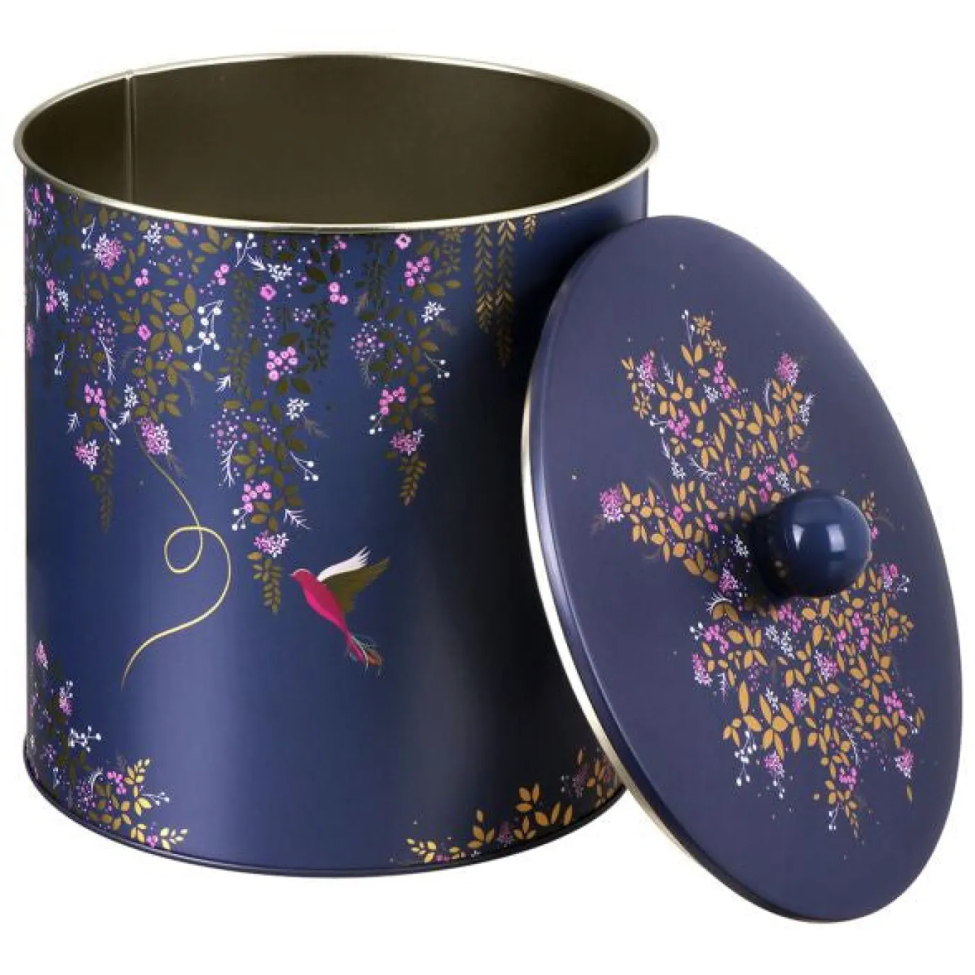Chelsea Navy Biscuit Barrel