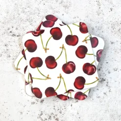 Cherry Coaster Set by Corinne Alexander