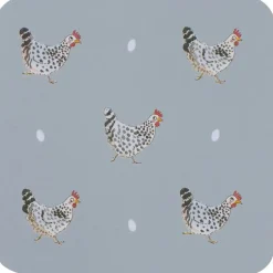 Chicken Coasters- Set of 4