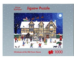 Christmas at the Old Town House Jigsaw Puzzle