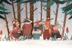 Christmas Chaps Wooden Decorations