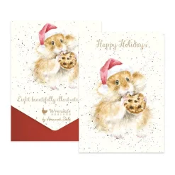 'Christmas Cookie' Hamster Christmas Card Pack