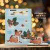 Christmas Fawn & Robin Pop Out Card