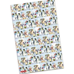 Christmas Friends Tea Towel