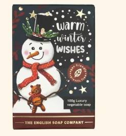 Christmas Snowman Mini Soap - 100g