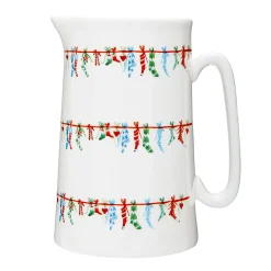 Christmas Stockings Bone China Medium Jug