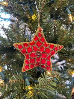 Cobweb Star Decoration by Tinker Tailor London