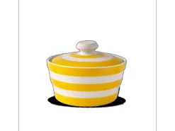 Cornishware Butter Dish