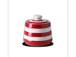 Cornishware Covered Sugar Pot