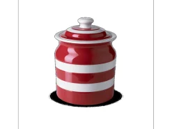 Cornishware Red Large Storage Jar 168cl