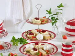 Cornishware Three-Tier Cake Stand