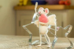 Cupid Angel Felt Mouse
