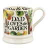 Dad Loves His Garden 1/2 Pint Mug