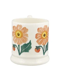 Dahlia Hand-Stamped 1/2 Pint Mug