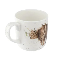 'Daisy Coo' Cow Bone China Mug (14oz)
