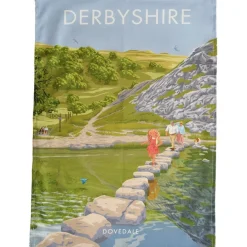 Derbyshire - Dovedale Tea Towel